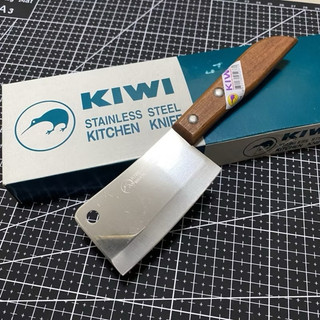 Dao Kiwi Thái Lan 504 Sắc Bén Chất Liệu Thép Không Gỉ Tay Cầm Cán Gỗ Chắc Chắn Dùng Gọt Trái Cây & Cắt Phomai