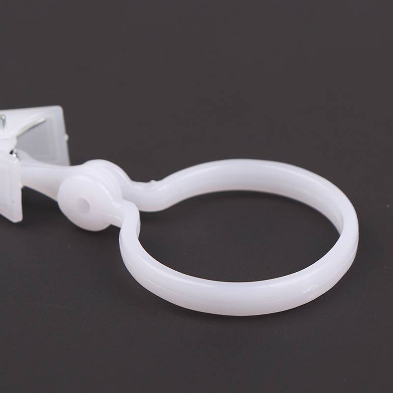 Phu 10 cái kẹp khóa rèm bằng nhựa khóa Cà Vạt Rèm trắng phụ kiện rèm tự làm đồ dùng gia đình VN
