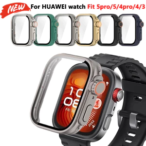 Ốp PC cứng vỏ kính bảo vệ màn hình cho Huawei Watch Fit 5 Pro/Fit 5/Fit 4 Pro/Fit 4/Fit 3