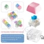 Im Lặng Clicking Fidget Toy-Keyboard dành cho người lớn, Di Động Cảm Giác Lo Âu Giảm Căng Thẳng Móc Khóa