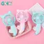 GHX Hướng Dẫn Sử Dụng Bấm Quạt Nhỏ Quạt Áp Lực Tay Quạt Cá Nhân Hoạt Hình Cầm Tay Mini Di Động Quạt Dành Cho Trẻ Em Bé Gái Nữ Người Ngoài Trời VN