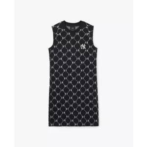 MLB - Đầm sát nách mini họa tiết monogram_3FOPM0343-50BKS