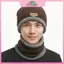 MYPANDA Mùa Đông Ấm Áp Mũ Dệt Kim Bộ Khăn Ấm Beanies Len Đan Mũ Nam Nữ Đi Xe Đạp Ngoài Trời Trượt Tuyết Bảo Vệ Lạnh Ne Mũ Mặt nạ.