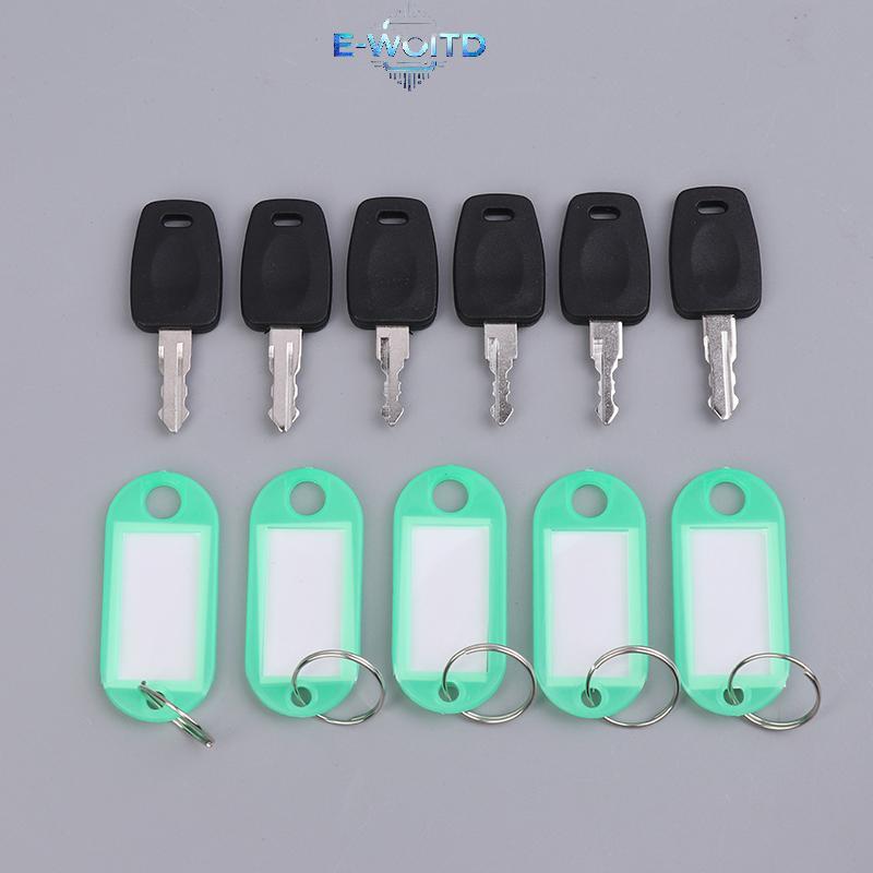 E-WOITD 2 Chiếc 007 Key 002 Key Master Vali Lo Keyspatible Với TSA Hành Lý Mật Khẩu Los E-WOITD