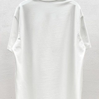 Mavdi Phong Cách Cổ Điển 2026 Xuân Hè Phong Cách Đen Trắng Cotton Nguyên Chất Áo Thun Nữ Tay Ngắn Thường Ngày Phù Hợp Với