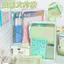 A4 Túi đựng hồ sơ dây kéo trong suốt dày mở lớn Túi hướng dẫn sinh viên Sách giáo khoa Sắp xếp túi lưu trữ Túi chủ đề Chống thấm nước 0527