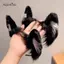 AqToCna Kawaii Tai Mèo Dễ Thương Sang Trọng Băng Đô Quấn Tóc Ngày Lễ Trang Phục Giáng Sinh Động Vật Tai Vòng Trẻ Em Phụ Kiện Tóc Cosplay Quà Tặng AqToCna