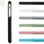 Hộp đựng bút chì ROLY, Bút chì Stylus máy tính bảng linh hoạt tự dính, Tay áo bảo vệ màu trơn đa chức năng chống mất