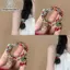 Tweeduj Nhiều Màu Sắc Kim Cương Giả Anh Đào Co Giãn Tóc Nữ Cô Gái Ngọt Ngào Trang Trí Tóc Scrunchie Dây Buộc Tóc Pha Lê Phụ Kiện Tóc VN