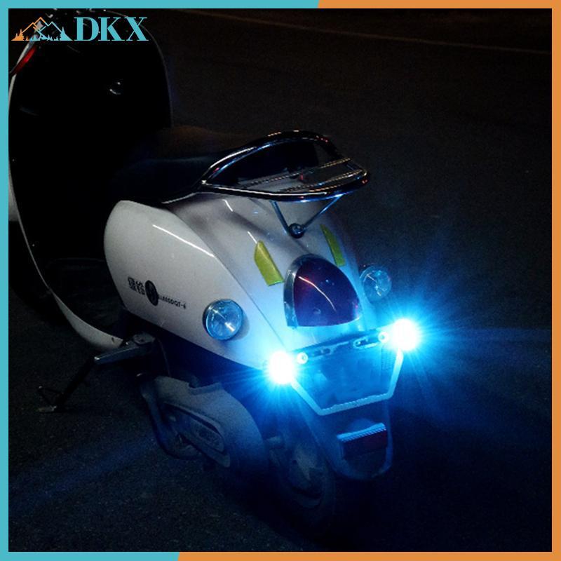 DKX 1 Bộ Đèn LED nhấp nháy từ xa không dây có khả năng chống va chạm để cảnh báo khẩn cấp và an toàn.