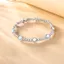 FANCIME "Noble Allure" Tháng 10 Đá khai sinh Opal Station Vòng tay bạc Sterling