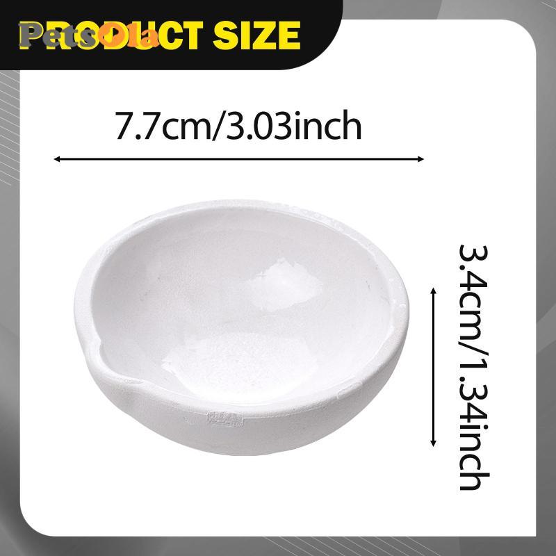 Gốm Crucible Bát Lò Khuôn Làm Nóng Chảy Kim Loại Đúc Vàng Bạc Trang Sức Làm Chịu Nhiệt Cao