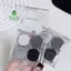 DIKALU 4 màu Punk y Matte Glitter Eyeshadow Palette Shimmer Eye Shadow Makeup Palette Cool Toned Grey Eye Palette [mới]