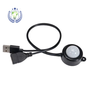 LMO8 Bán Hàng Trực Tiếp 5V12V24V Tủ Quần Áo Cảm Biến Đèn Hồng Ngoại USB Cơ Thể Con Người Cảm Biến Công Tắc