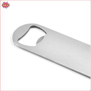 Dụng cụ mở nắp chai bia bền Mini N & X Dụng cụ mở nắp chai tốc độ phẳng bằng thép không gỉ.