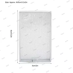 Khay sấy bộ phận đồng hồ PYCOU, hình chữ nhật chuyên dụng cho các bộ phận Tấm sấy sửa chữa đồng hồ, kích thước nhỏ Thiết kế miệng mịn Khay lưu trữ linh kiện di động nhẹ