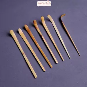 Muỗng Matcha ITRUMPET, Thanh Trà Tre 18cm Chashaku, Dụng Cụ Nhà Bếp Thìa Matcha Truyền Thống Nhật Bản