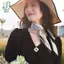 Trâm cài hoa hợp kim cổ điển có ngọc trai Phong cách Mỹ Châu Âu Pin thanh lịch dành cho nữ Trang trí tiệc và quần áo lao động