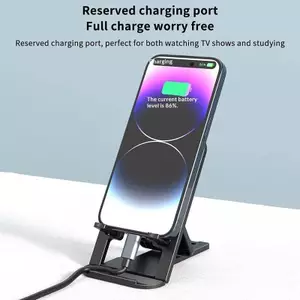 SRVN Di Động Đa Năng Có Thể Gập Lại Giá Đỡ Điện Thoại Di Động Có Thể Điều Chỉnh Đứng Để Bàn Braet Cho Du Lịch Văn Phòng Dễ Dàng Thiết Lập Cho Điện Thoại 4 đến 10 Inch.