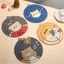 Cách Nhiệt Miếng Lót Coaster Chống Bỏng Bàn Thảm Silicon Thảm Tấm Thảm Hoạt Hình Đơn Giản Đặt Ra Đạo Cụ Chống Trơn Trượt Thảm Coaster VWRC