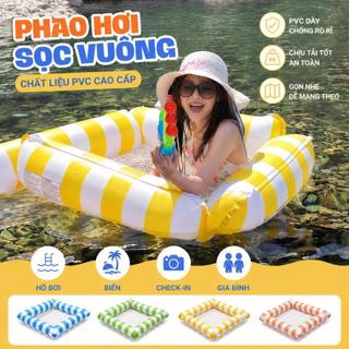Phao Bơi Người Lớn Ghế Võng Nổi Thư Giãn Gấp Gọn Cho Hồ Bơi Biển
