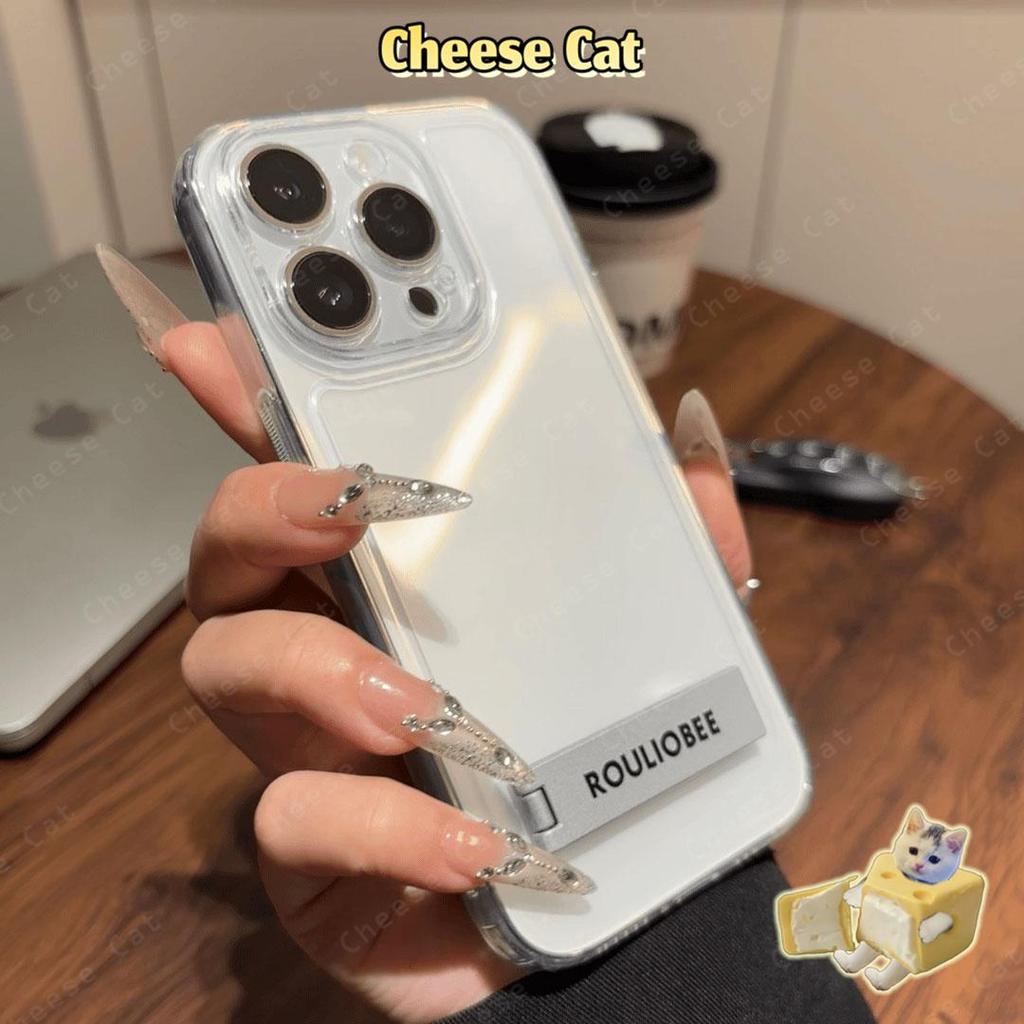 Giá đỡ điện thoại bằng kim loại Ốp điện thoại đơn giản cho iPhone 13 14 15 16 11 12 17 Pro Max 6 7 8 Plus SE XR Xs Max