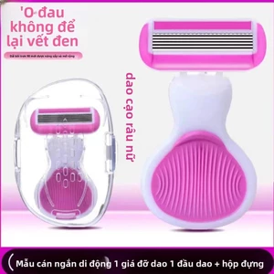 Máy cạo râu nách dành cho nữ-Safe No Scratch Flip Design-Có thể sử dụng toàn thân (Bao gồm cả khu vực Bikini)