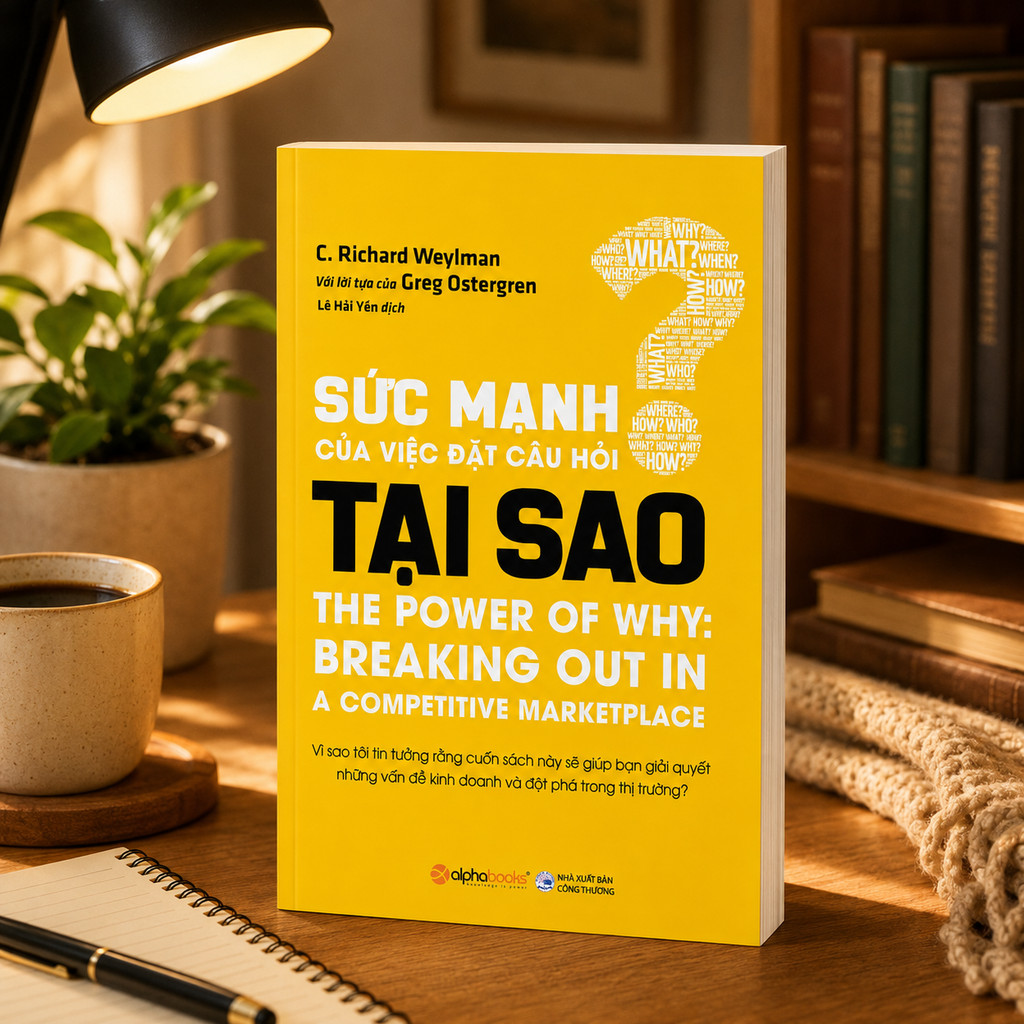 Sách - Sức Mạnh Của Việc Đặt Câu Hỏi Tại Sao -Richard Wiseman (Alpha Books)