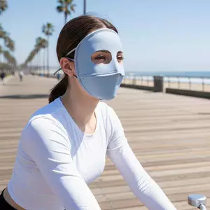 Mặt nạ mùa hè toàn mặt dành cho nữ Tweedhuj Bảo vệ chống tia UV có hại theo phong cách VN