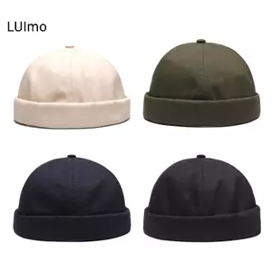 LUImo Vintage Không Vành Cotton Bóng Chày Snapba Mũ Hip Hop Đầu Lâu Mũ Có Thể Điều Chỉnh SBS