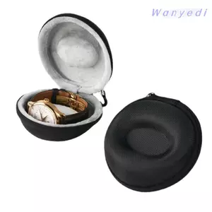Hộp đựng đồng hồ WANYEDI, Hộp đựng đồng hồ chống sốc chống va đập, Túi đeo tay thông minh có khóa kéo chống nước EVA di động Bảo vệ đồng hồ