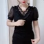 Áo hạt móng tay cổ chữ V thời trang mới mùa hè dành cho nữ
