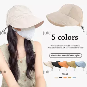 JUIC Mũ Xô Nam Nữ Vành Rộng Di Động Có Thể Điều Chỉnh Mũ Chống Nắng