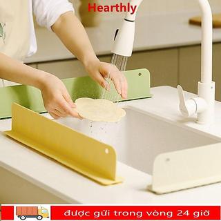 HEARTHLY Splash Guard, Tấm vách ngăn nước chống dầu hút, Chất lượng cao Silicone mềm bồn rửa nhà bếp Bồn rửa chén tổ chức Sản phẩm gia dụng