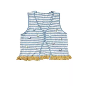 CANDI MIMI Áo gile len đính sao nhiều màu NT6840