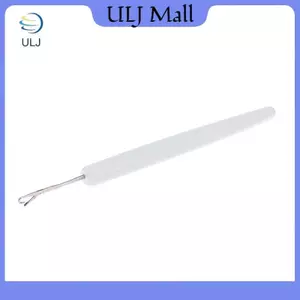 ULJ 1 Dụng cụ chốt móc trắng cho tất cả các máy dệt kim tiêu chuẩn 4,5mm Dụng cụ may thủ công 14cm.