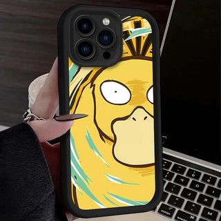 Vỏ Cho Realme 16 15 14 13 12 Pro Plus 15T 5G 8 11 5 5s 6s 8i Note 50 C53 C51 C85 C67 C63 C33 C35 C55 C21Y C25Y C15 C25 C20 Ốp Lưng Anime Pokemon Psyduck Squirtle Matte