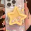Màu Smudge Star Giá đỡ từ tính Điện thoại di động Giá đỡ túi khí Hấp phụ mạnh Giá đỡ điện thoại để bàn