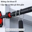 đai kéo cột sống thắt lưng giảm đau lưng thư giãn cơ vải nhung mềm thoáng khí người ngồi lâu