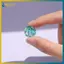 BVY 30mm Kim sa tròn phẳng trong suốt Thủ công May Paillettes cho váy cưới DIY trang trí thủ công.