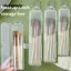 MARGREDY 1 Chiếc Hộp Bảo Quản Bàn Chải Trang Điểm, Trong Suốt Có Nắp Hộp Nhựa Tổ Chức, Bền Đa Năng Di Động Bút Chì Lông Mày Bộ Đồ Ăn Đũa Dụng Cụ Làm Đẹp