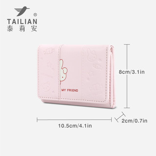 Hoạt Hình In Hình Động Vật Có Thể Gập Lại Ví Nữ Nhiều Khe Cắm Thẻ Tín Dụng Đa Năng Dung Tích Lớn Ví Đựng Tiền Mặt
