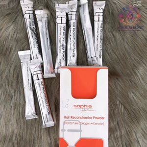 Bột Collagen Sophia Keratin chăm sóc tóc hư nát 3gx10 ( Hair Reconstructor Powder) [ MK ] NEW 2026