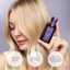 Dầu Gội & Dầu Xả Ánh Tím + Dầu Dưỡng Tóc Ánh Tím Moroccanoil Blonde Purple 200mlx2/50ml [ MK ]