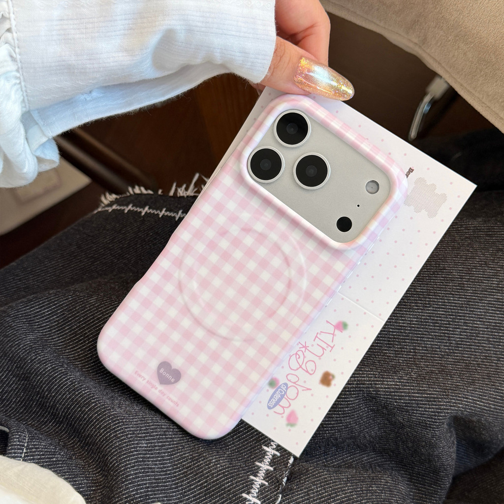 [Loại đính kèm từ tính] Vỏ iPhone phiên bản giới hạn Checkered phù hợp cho iPhone 17 Pro Max với kích thước màn hình 16, 15, 14, 13, 12 và 11 - vỏ bảo vệ chống rơi UV