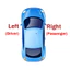Ốp Lưng Đèn Pha Giá Đỡ Đèn Pha Giá Đỡ Trái Phải Cho Tesla Model 3 Y 2017-2023 Đèn Pha Gắn Phụ Kiện Xe Hơi
