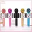 THÊM Karaoke Micro Không Dây Mic Cho Điện Thoại Di Động Làm Hát Condenser Mikrofon Blutooth Điện Thoại Thông Minh Micro DJ Âm Thanh BSS