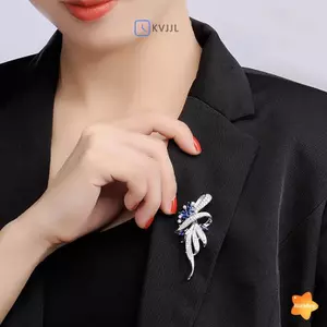 Trâm cài kim cương giả pha lê thời trang dành cho nữ Quần áo Khăn quàng cổ Trang sức Phụ kiện dự tiệc mới