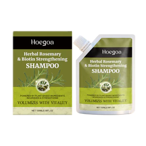 Dầu Gội Tăng Cường Thảo Dược Hương Thảo & Biotin, Dầu Gội Volumizing 100ml Cho Tóc Mỏng, Dầu Gội Nuôi Dưỡng Thực Vật Cho Mọi Loại Tóc