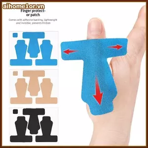 Băng hỗ trợ ngón tay cái đàn hồi AIHOM 10 bộ Thiết kế cắt sẵn Ứng dụng dễ dàng cho phục hồi chức năng làm việc thể thao,